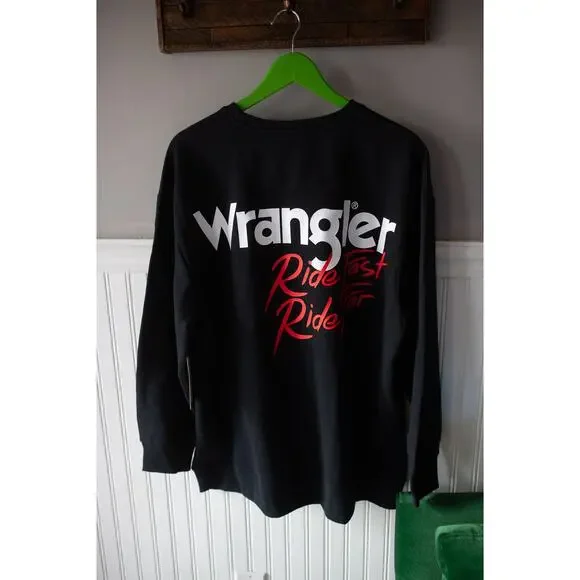 Free People Wrangler X Diamond Cross Sweatshirt Medium NEW - Picture 5 of 5